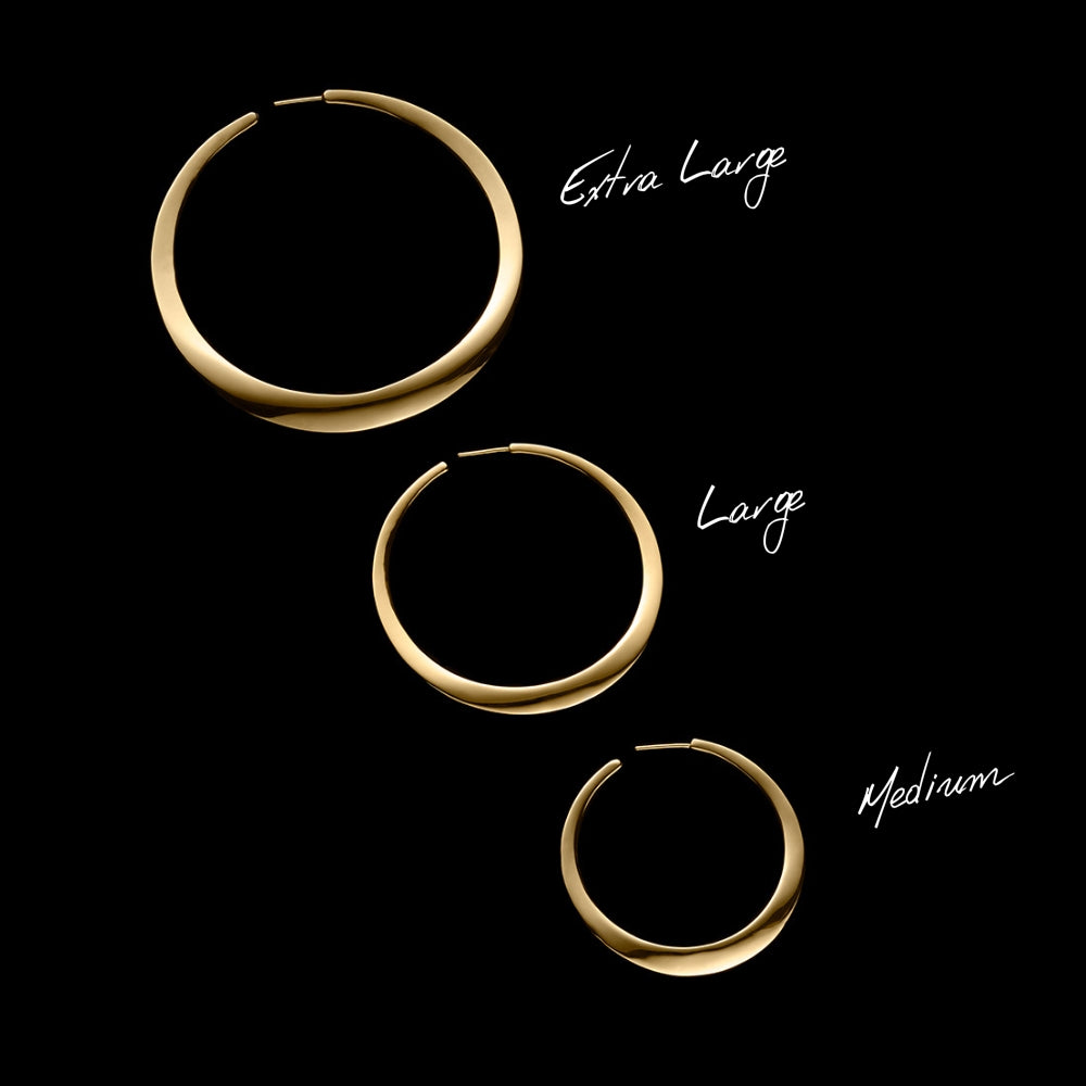 Extra-Large Twisted Hoop Earrings