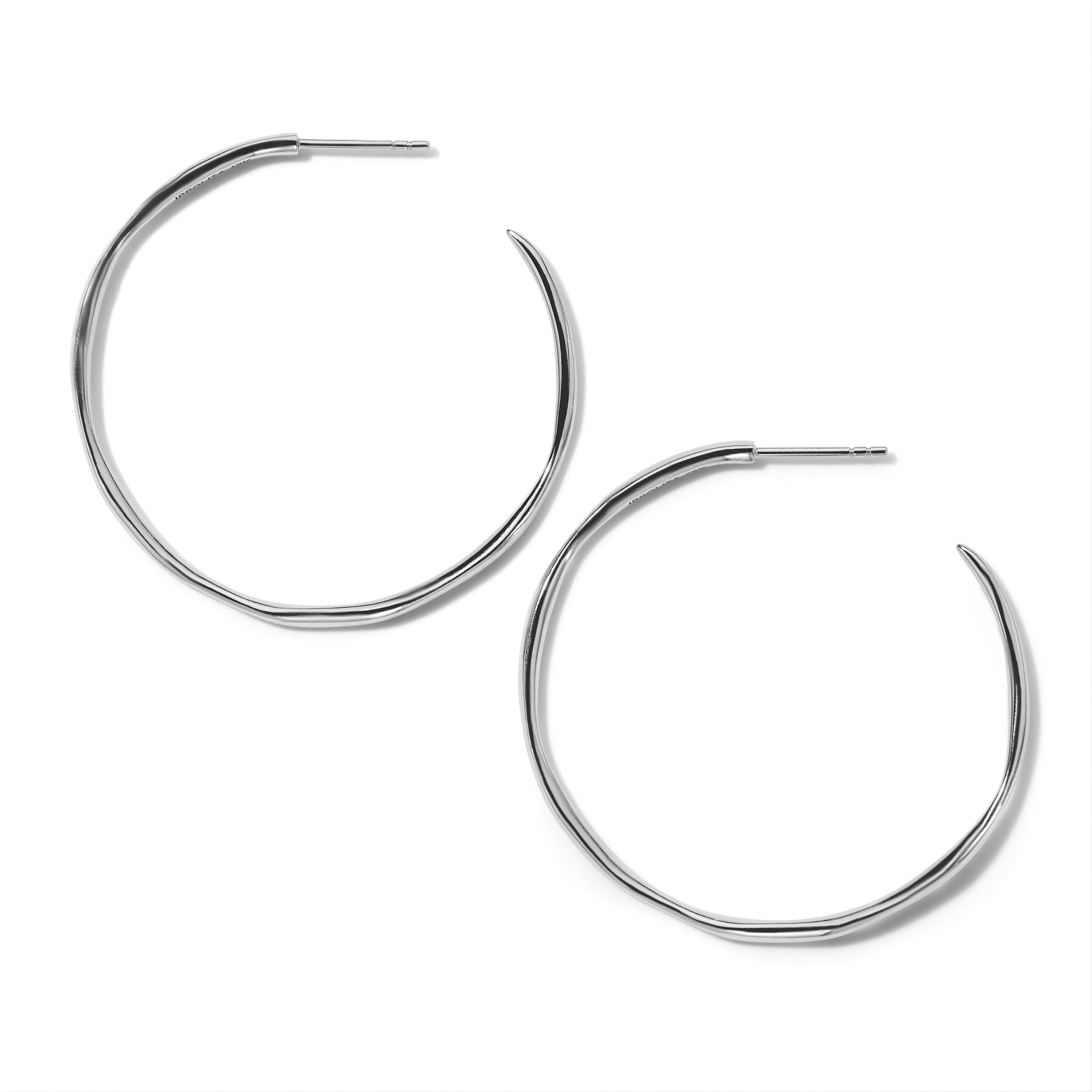 アクセサリー SOPHISTICATED VINTAGE / Solid hoop /45mm John Hardy Classic Chain EB99254 37mm Hoop Earrings