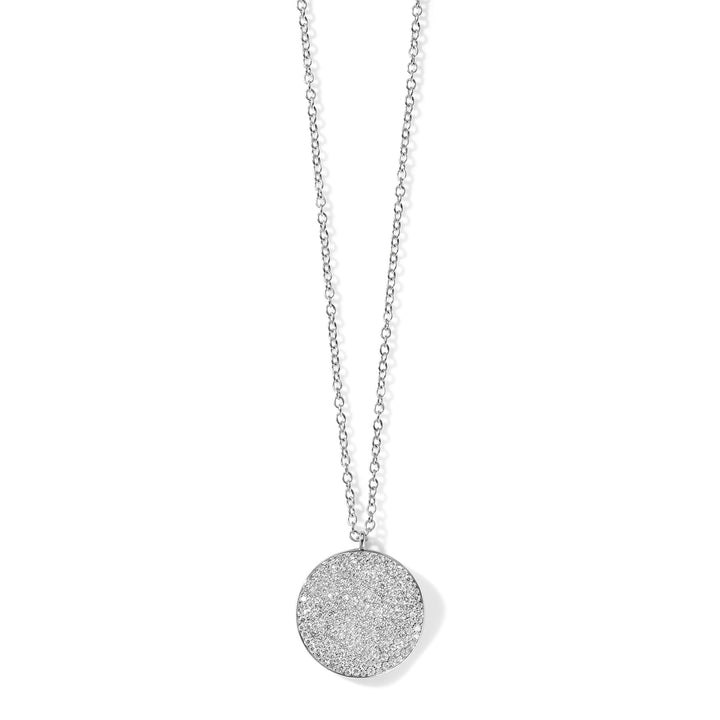 Large Flower Pendant Necklace 16" (1.06ctw)