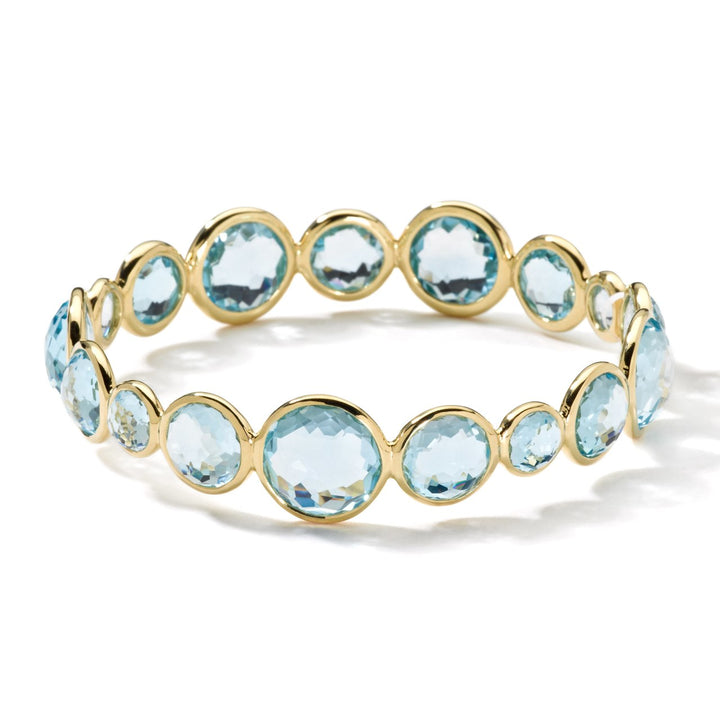 Large All Around Stone Bangle