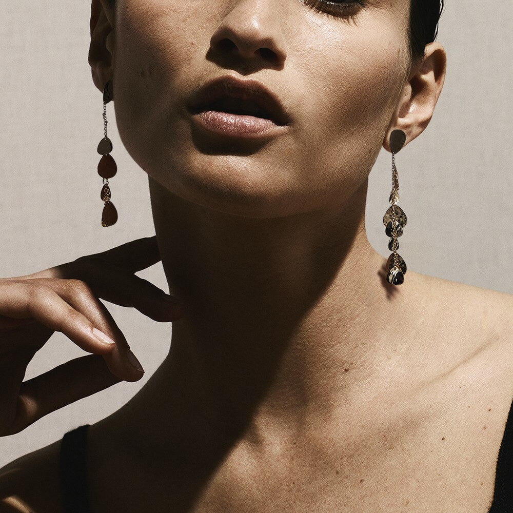 Crinkle Nomad Clip Earrings