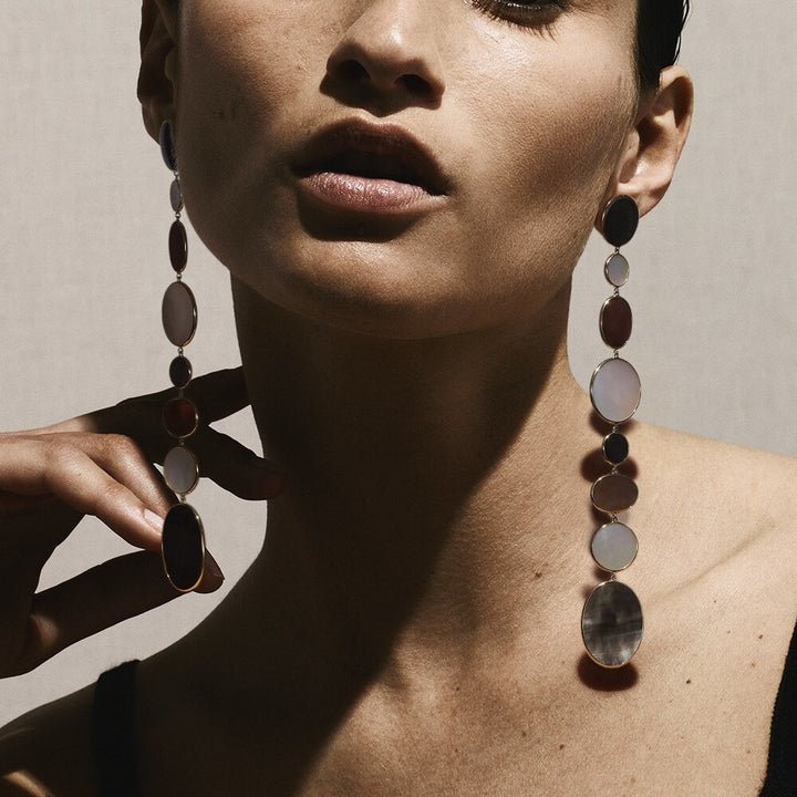 Extra Long Linear Earrings