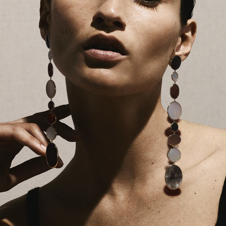 Extra Long Linear Earrings