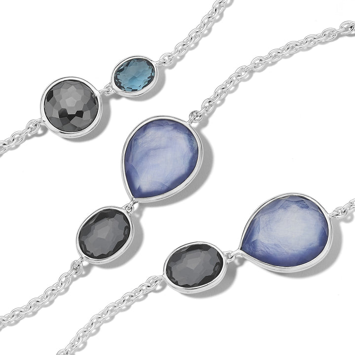Mixed Stone Long Necklace